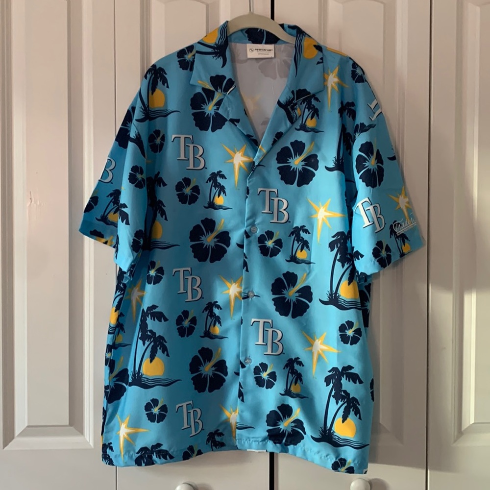 Tampa bay rays, tropical shirt